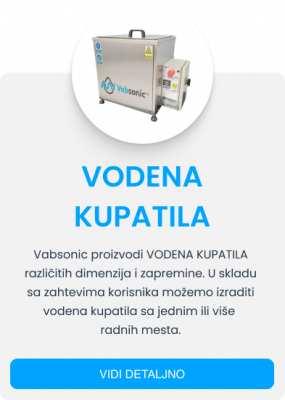 Ultrazvučne kade - korisne informacije Namena i naziv ultrazvučne kade i ultrazvučne kadice